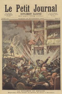 Anarchistyczny atak bombowy w Hiszpanii
